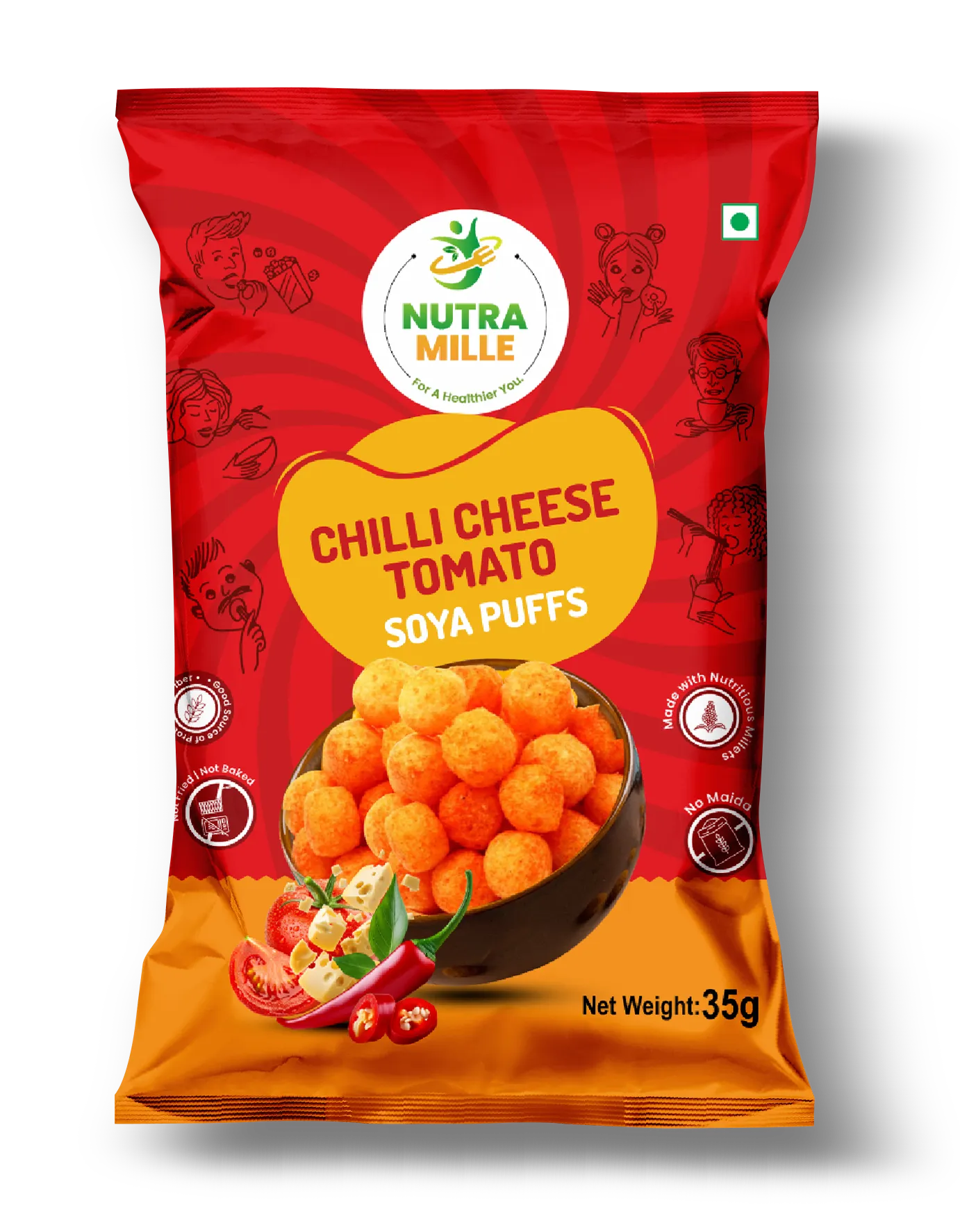 Chatpata Lime (Quinoa Puffs)
