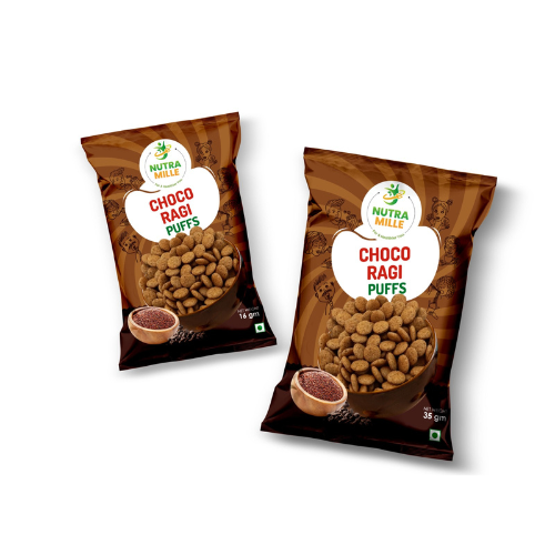 Choco Ragi Puffs